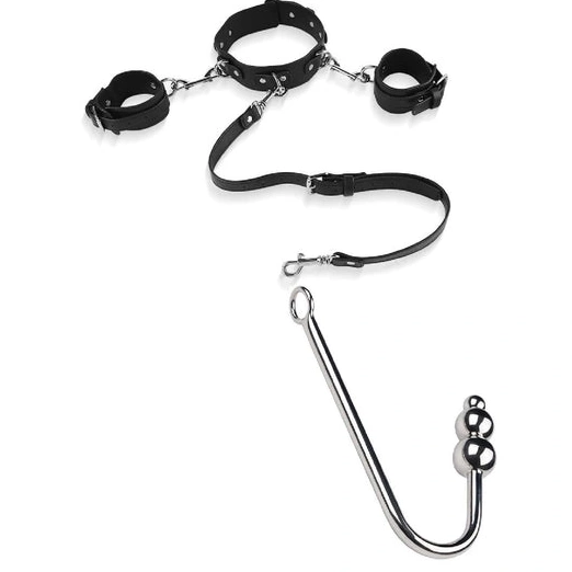Anal Hooks with Cuffs Hook Collar Beaded and Elegant 5334 Anal 0914